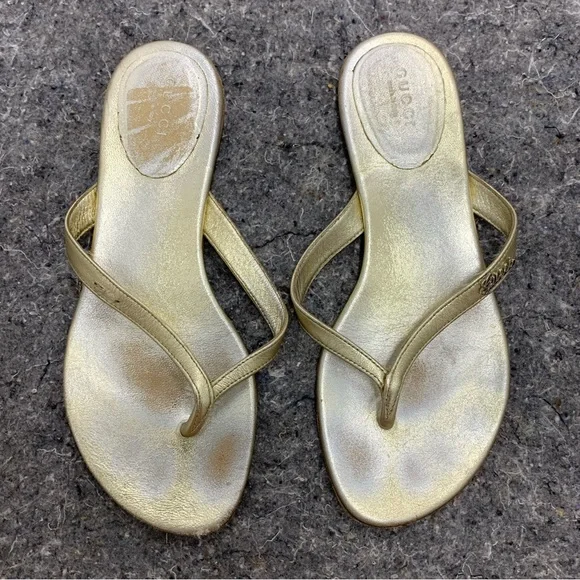 Gucci Shoes Gucci Thong Sandals 36 Poshmark